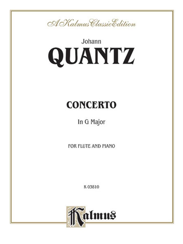 Flute Concerto in G Major (Orch.)